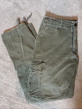 American Eagle Outfitters Olive Cargo Pants